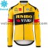 Maillot Cyclisme 2020 Team Jumbo–Visma Hiver Thermal Fleece M001