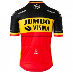 Tenue Maillot + Cuissard à Bretelles 2020 Team Jumbo–Visma M002
