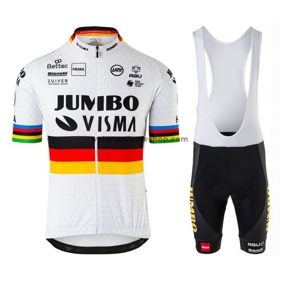 Tenue Maillot + Cuissard à Bretelles 2020 Team Jumbo–Visma M003