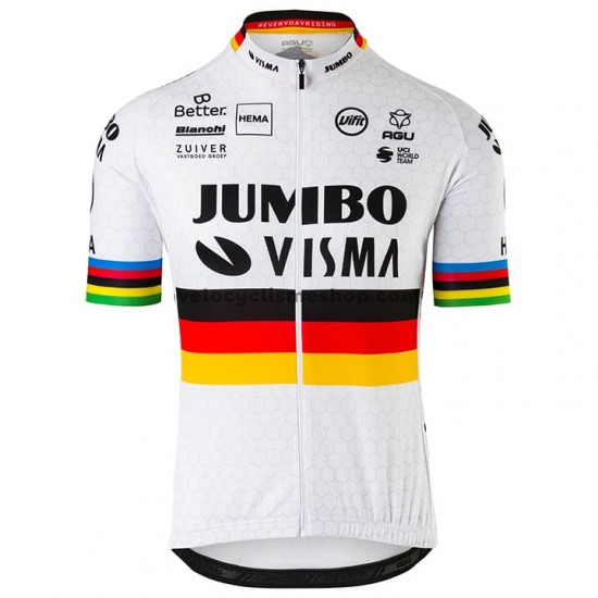 Tenue Maillot + Cuissard à Bretelles 2020 Team Jumbo–Visma M003