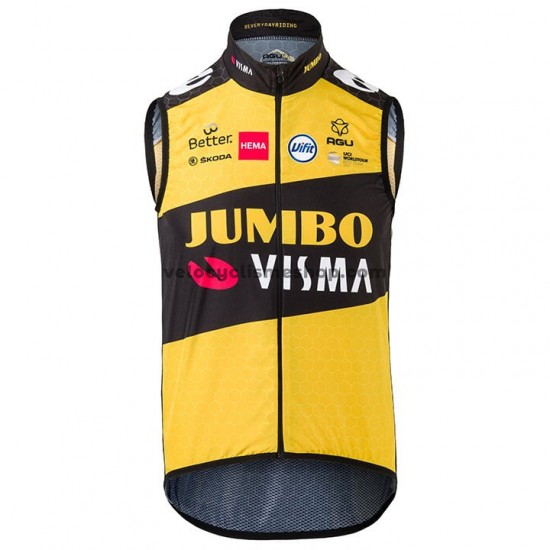 Gilet Cycliste 2021 Team Jumbo-Visma M001