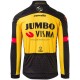 Maillot Cyclisme 2021 Team Jumbo-Visma Manches Longues M005