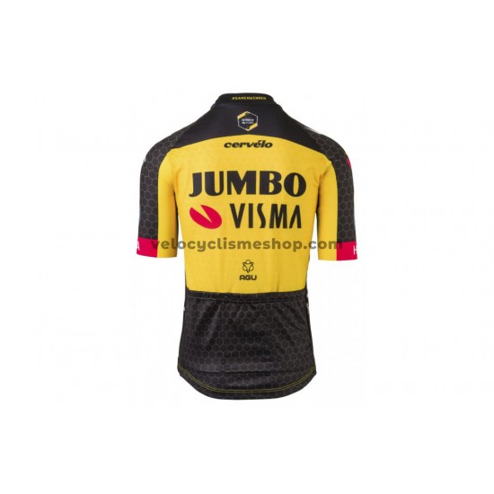 Maillot Cyclisme 2021 Team Jumbo-Visma M005