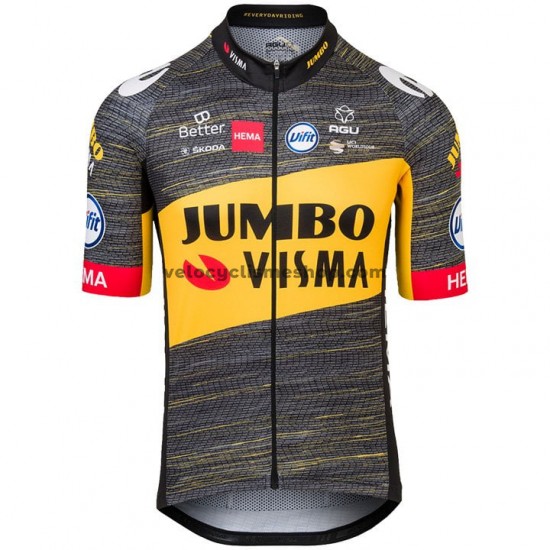 Maillot Cyclisme 2021 Team Jumbo-Visma M006