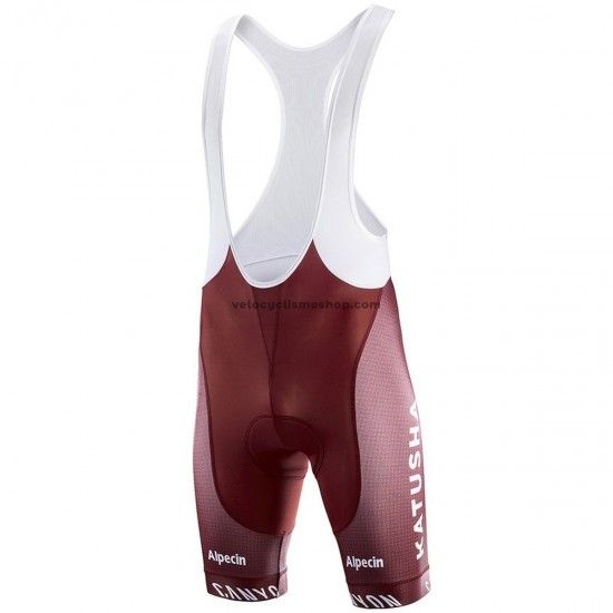 Tenue Maillot + Cuissard à Bretelles 2019 Team Katusha Alpecin M001