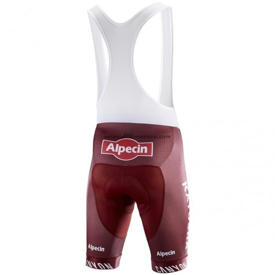 Tenue Maillot + Cuissard à Bretelles 2019 Team Katusha Alpecin M001