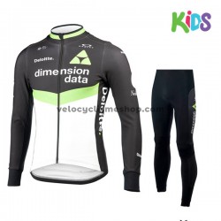 Tenue Maillot M/L + Collant Long 2017 Dimension Data Enfant M001