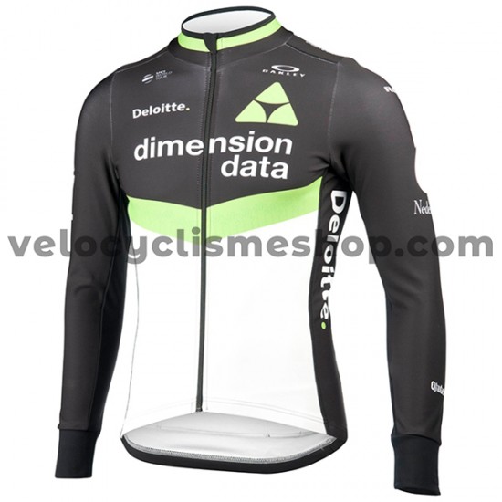 Maillot Cyclisme 2017 Dimension Data Manches Longues M001