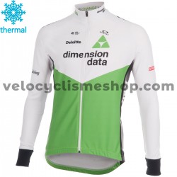 Maillot Cyclisme 2018 Dimension Data Hiver Thermal Fleece M001