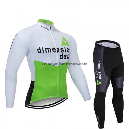 Tenue Maillot M/L + Collant Long 2019 Dimension Data M001