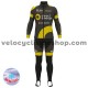 Tenue Maillot M/L + Collant à Bretelles 2017 Direct Energie Hiver Thermal Fleece M001