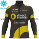 Tenue Maillot M/L + Collant à Bretelles 2017 Direct Energie Hiver Thermal Fleece M001