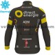 Tenue Maillot M/L + Collant à Bretelles 2017 Direct Energie Hiver Thermal Fleece M001
