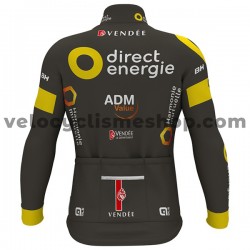 Maillot Cyclisme 2017 Direct Energie Manches Longues M001