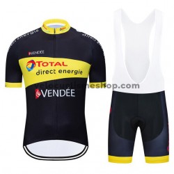 Tenue Maillot + Cuissard à Bretelles 2020 Total Direct Energie M003
