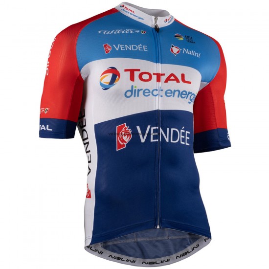 Maillot Cyclisme 2021 Team TotalEnergies M001