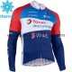 Maillot Cyclisme 2021 Team TotalEnergies Hiver Thermal Fleece M001