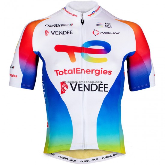 Maillot Cyclisme 2021 Team TotalEnergies M003