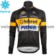 Tenue Maillot M/L + Collant à Bretelles 2017 Telenet Fidea Lions Hiver Thermal Fleece M001