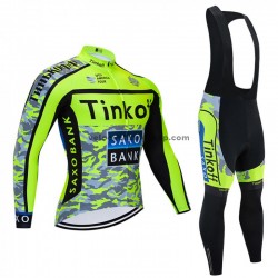 Tenue Maillot M/L + Collant à Bretelles 2020 Tinkoff M001