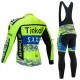 Tenue Maillot M/L + Collant à Bretelles 2020 Tinkoff M001