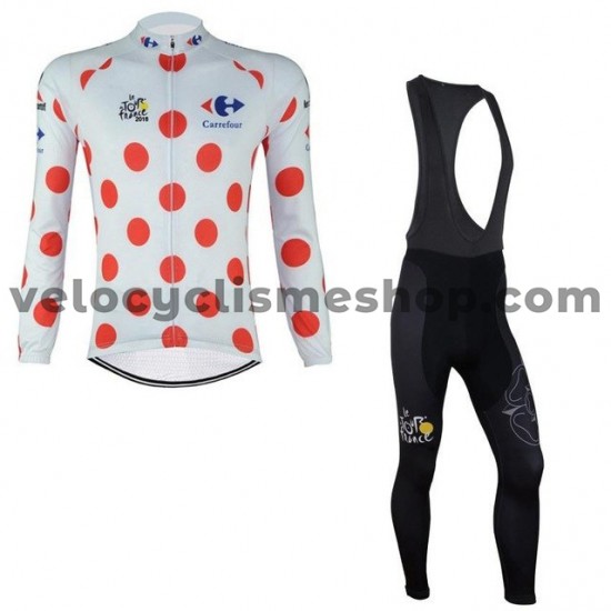 Tenue Maillot M/L + Collant à Bretelles 2017 Tour De France M003