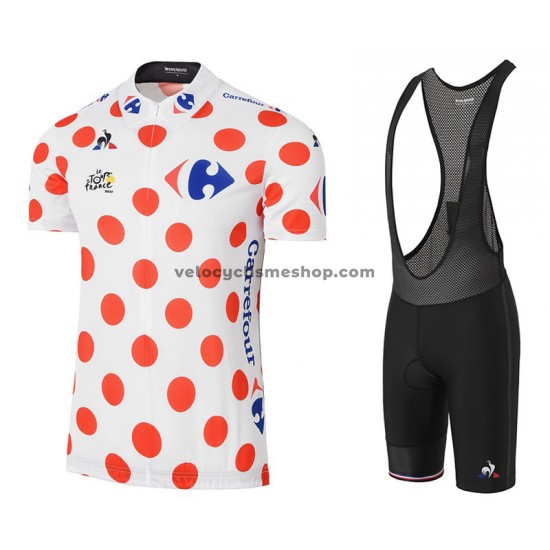 Tenue Maillot + Cuissard à Bretelles 2017 Tour De France M003