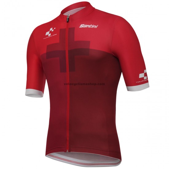 Tenue Maillot + Cuissard à Bretelles 2018 Tour de Suisse M003