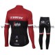 Tenue Maillot M/L + Collant Long 2017 Trek-Segafredo Enfant M001