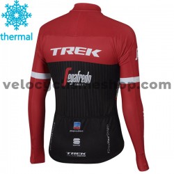 Maillot Cyclisme 2017 Trek-Segafredo Hiver Thermal Fleece M001