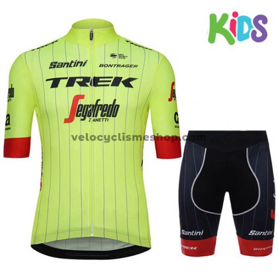 Tenue Maillot + Cuissard 2018 Trek-Segafredo Enfant M002