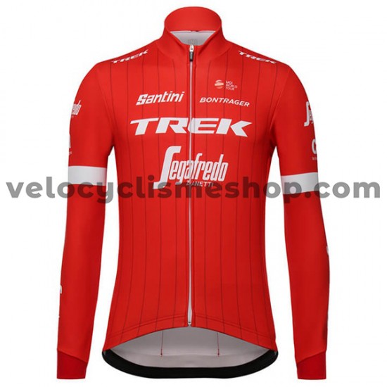Maillot Cyclisme 2018 Trek-Segafredo Manches Longues M001