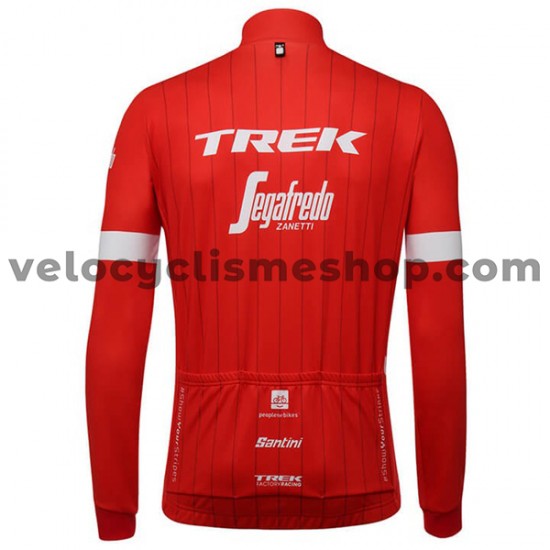 Maillot Cyclisme 2018 Trek-Segafredo Manches Longues M001