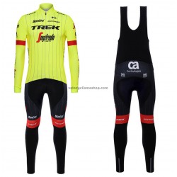 Tenue Maillot M/L + Collant à Bretelles 2018 Trek-Segafredo M002