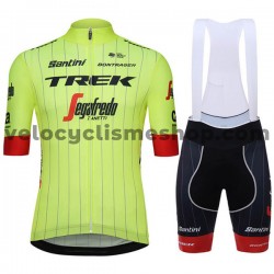 Tenue Maillot + Cuissard à Bretelles 2018 Trek-Segafredo M002