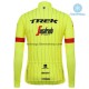 Tenue Maillot M/L + Collant à Bretelles 2018 Trek-Segafredo Hiver Thermal Fleece M002