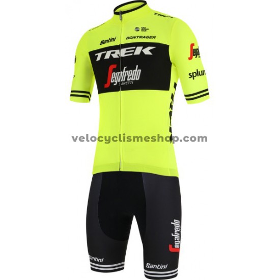 Tenue Maillot + Cuissard à Bretelles 2019 Trek-Segafredo M002