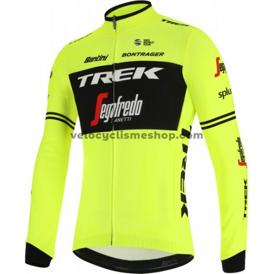 Maillot Cyclisme 2019 Trek-Segafredo Manches Longues M002