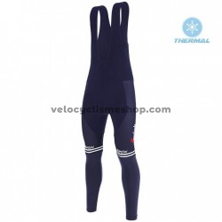 Tenue Maillot M/L + Collant à Bretelles 2020 Trek Segafredo Hiver Thermal Fleece M001