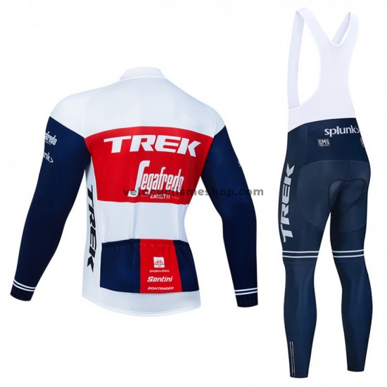 Tenue Maillot M/L + Collant à Bretelles 2020 Trek-Segafredo M001