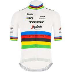 Tenue Maillot + Cuissard à Bretelles 2020 Trek-Segafredo UCI World Champion M001