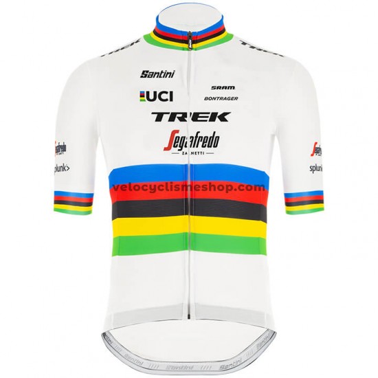Tenue Maillot + Cuissard à Bretelles 2020 Trek-Segafredo UCI World Champion M001