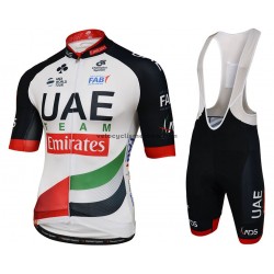 Tenue Maillot + Cuissard à Bretelles 2018 Team UAE M001