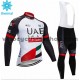 Tenue Maillot M/L + Collant à Bretelles 2018 Team UAE Hiver Thermal Fleece M001