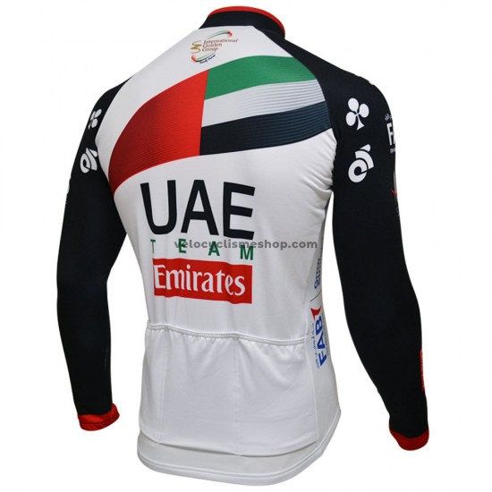 Maillot Cyclisme 2018 Team UAE Manches Longues M001