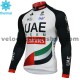 Maillot Cyclisme 2018 Team UAE Hiver Thermal Fleece M001