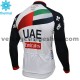 Maillot Cyclisme 2018 Team UAE Hiver Thermal Fleece M001