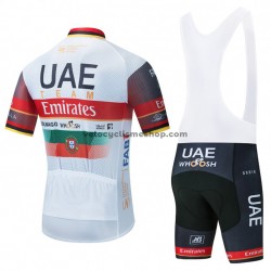 Tenue Maillot + Cuissard à Bretelles 2021 UAE Team Emirates M001