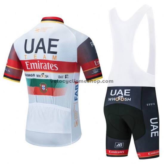 Tenue Maillot + Cuissard à Bretelles 2021 UAE Team Emirates M001