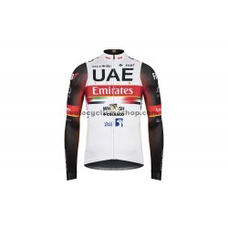 Maillot Cyclisme 2021 UAE Team Emirates Manches Longues M002